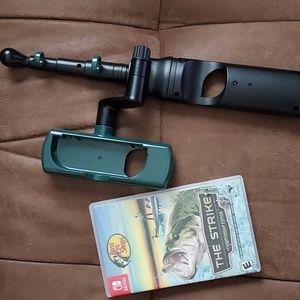 Nintendo Switch The Strike fishing game and rod controller